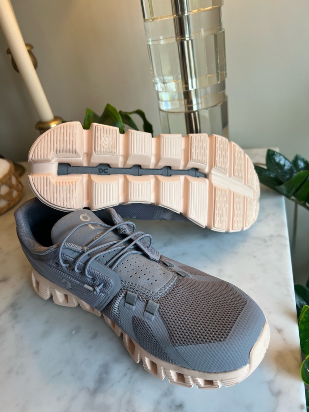 On Running Cloud 5 Women’s 8.5 Zinc Shell Grey - Picture 10 of 10